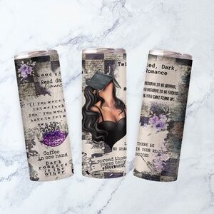 20oz Womens Book Lover Tumbler